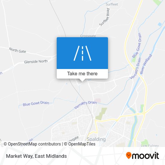 Market Way map