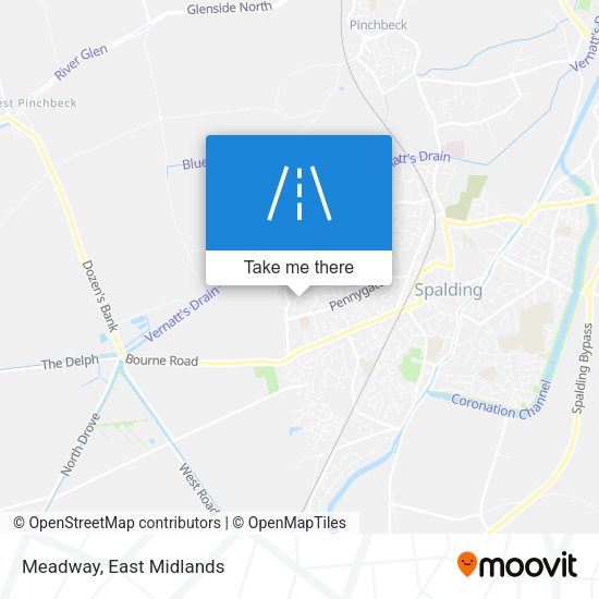 Meadway map