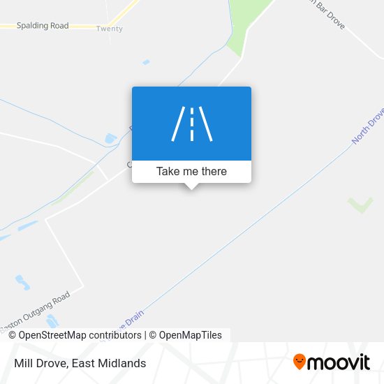 Mill Drove map