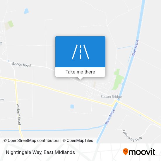 Nightingale Way map