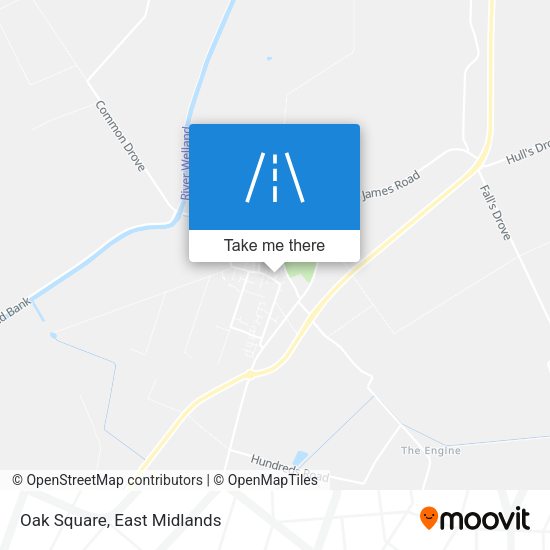 Oak Square map
