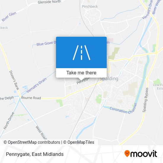 Pennygate map
