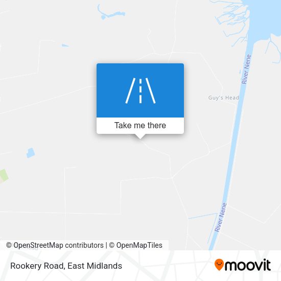 Rookery Road map