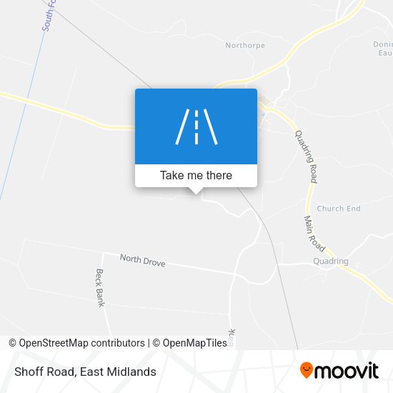 Shoff Road map