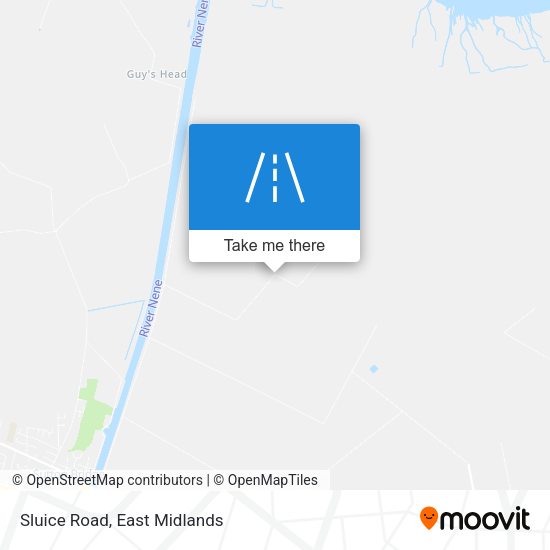 Sluice Road map