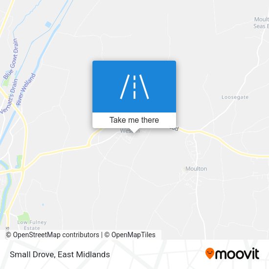 Small Drove map