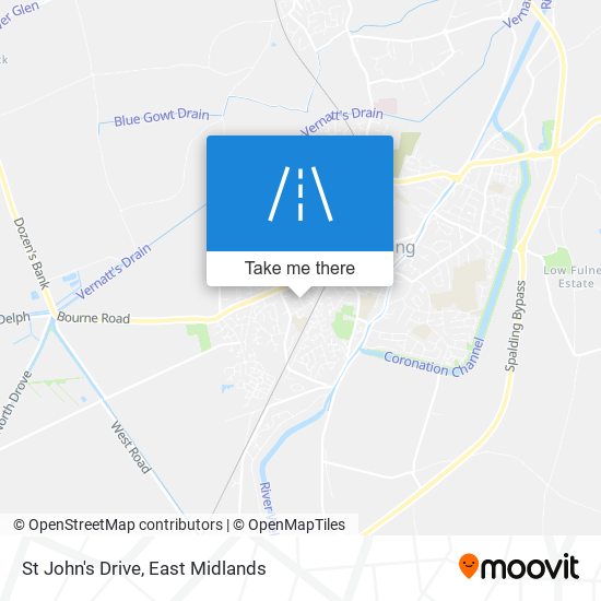 St John's Drive map