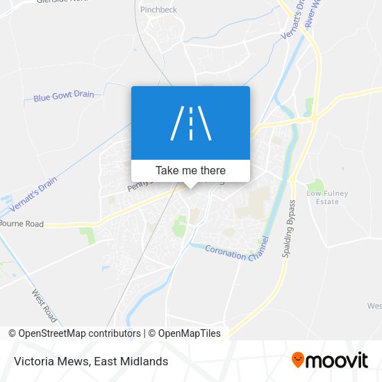 Victoria Mews map