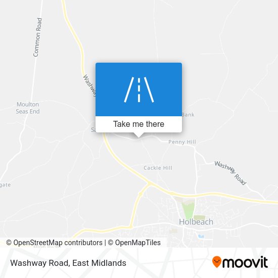 Washway Road map