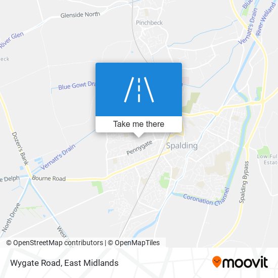 Wygate Road map