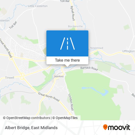 Albert Bridge map