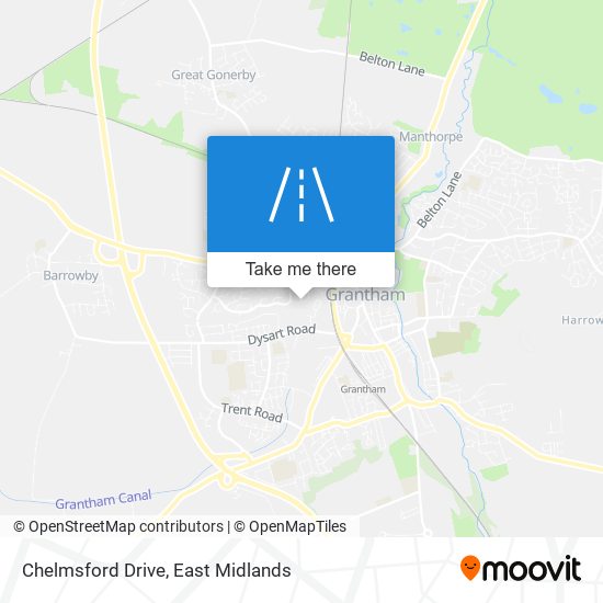 Chelmsford Drive map