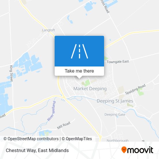 Chestnut Way map