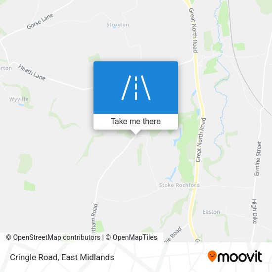 Cringle Road map