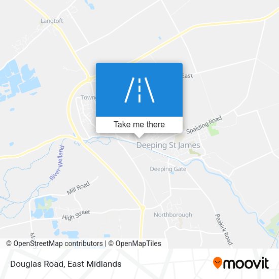 Douglas Road map