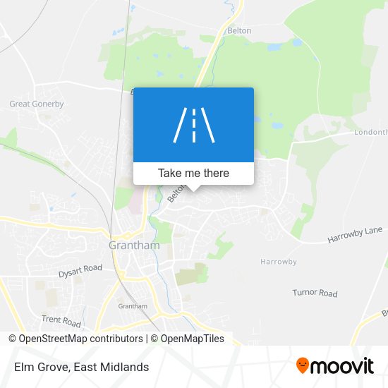 Elm Grove map