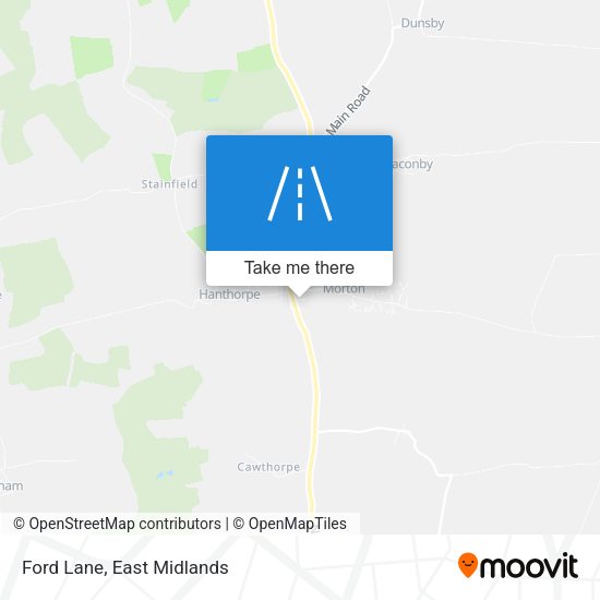 Ford Lane map