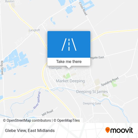 Glebe View map