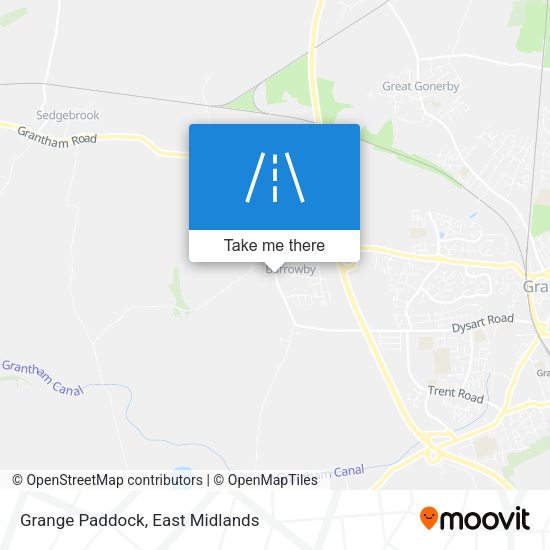 Grange Paddock map