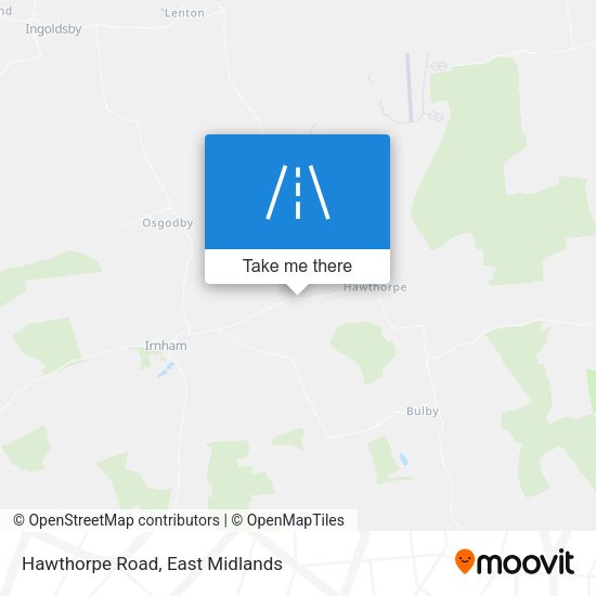 Hawthorpe Road map