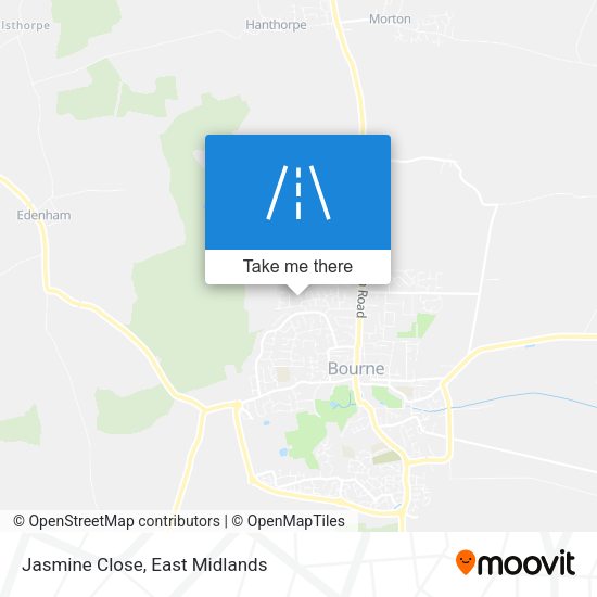 Jasmine Close map