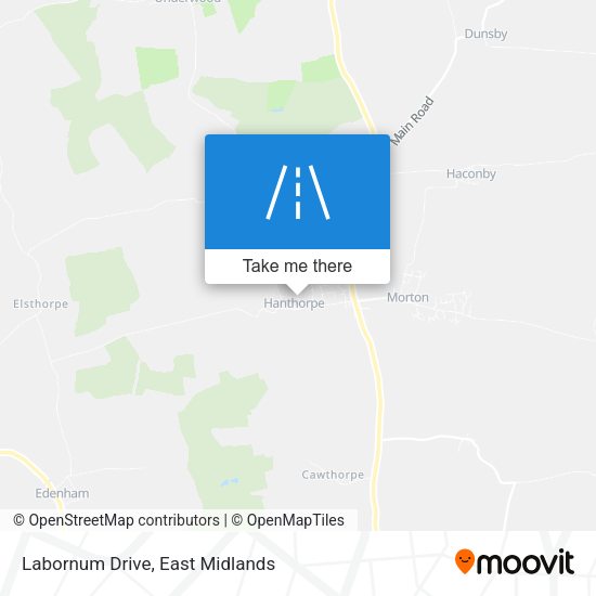 Labornum Drive map