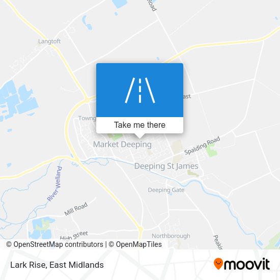 Lark Rise map
