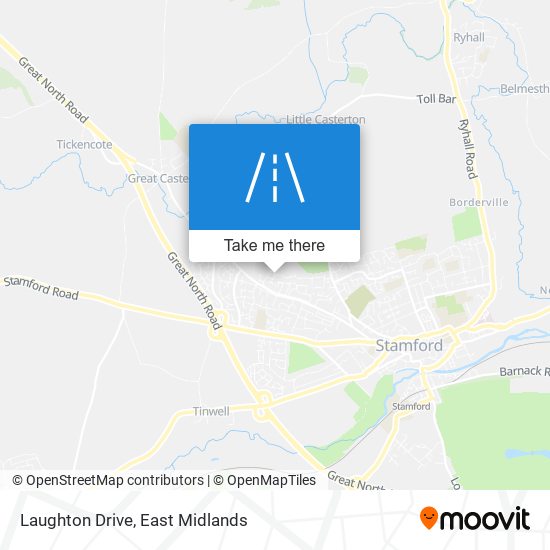 Laughton Drive map