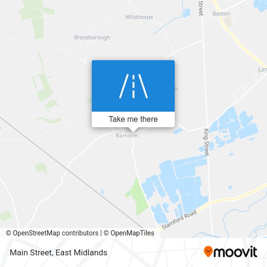 Main Street map