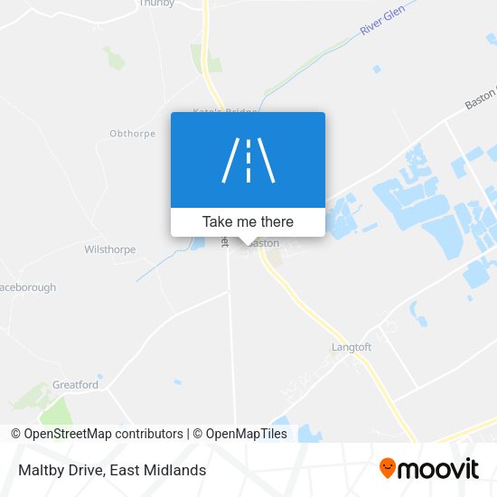 Maltby Drive map