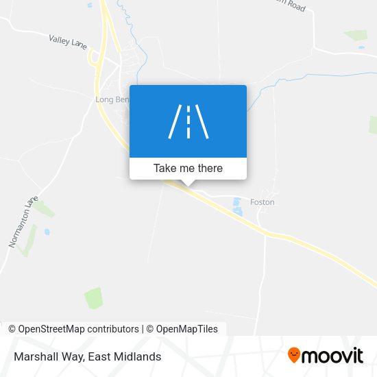 Marshall Way map