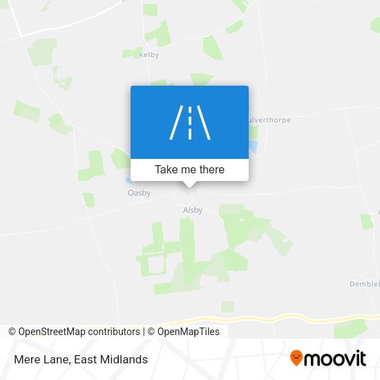 Mere Lane map