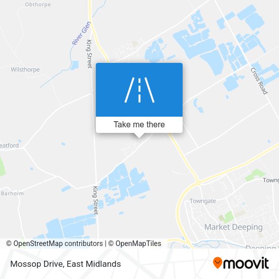 Mossop Drive map