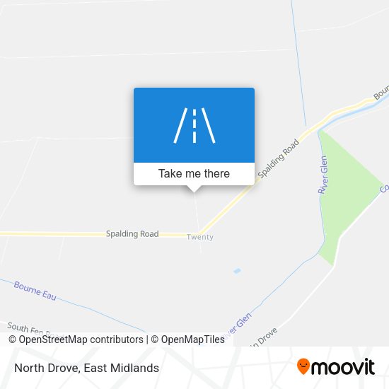 North Drove map