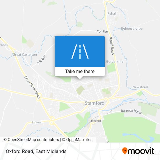 Oxford Road map