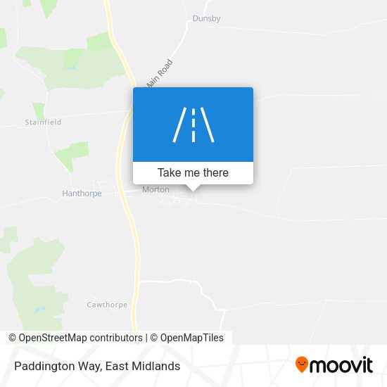Paddington Way map