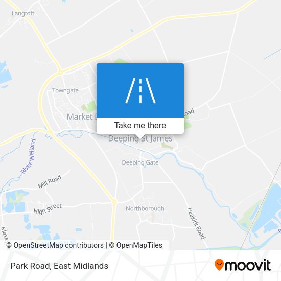 Park Road map