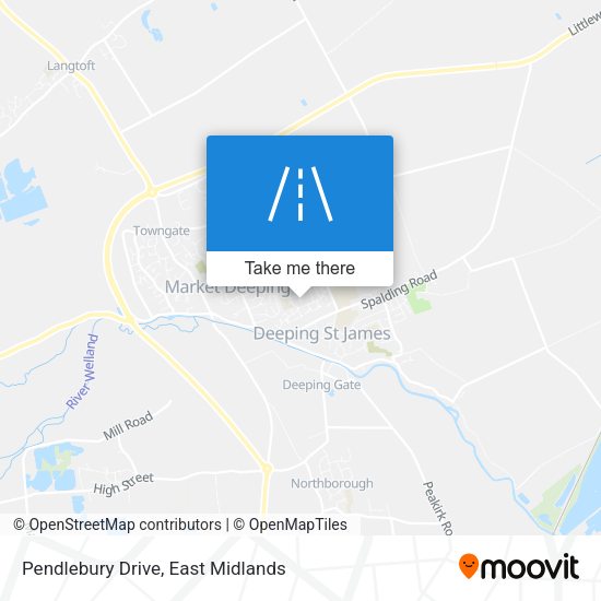 Pendlebury Drive map