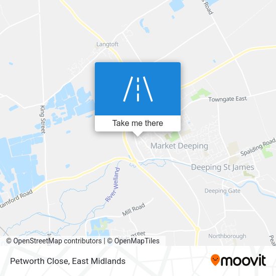 Petworth Close map