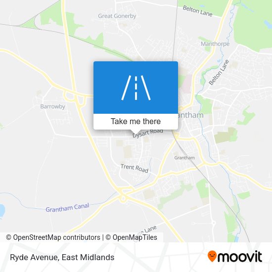 Ryde Avenue map