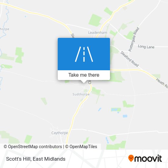 Scott's Hill map