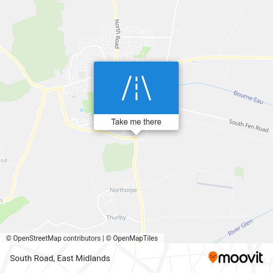 South Road map