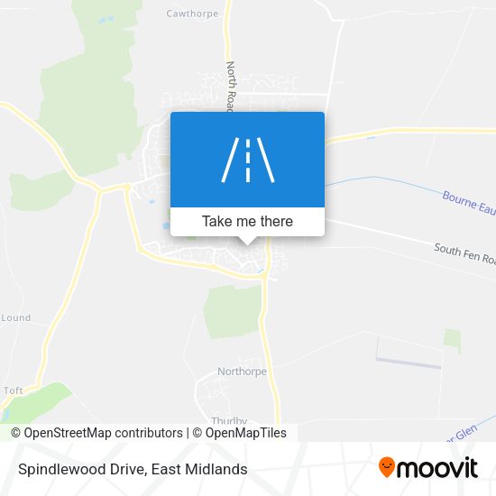 Spindlewood Drive map