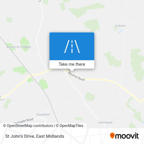 St John's Drive map