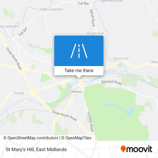 St Mary's Hill map