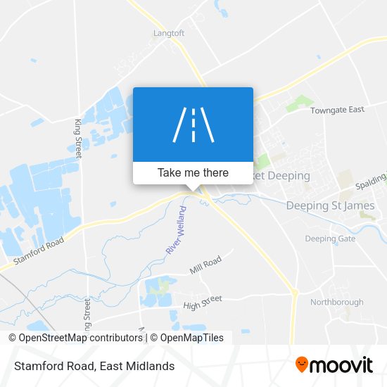 Stamford Road map