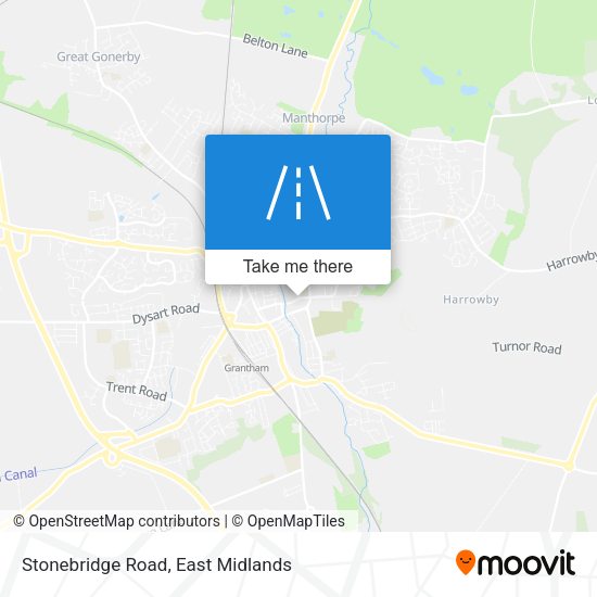Stonebridge Road map