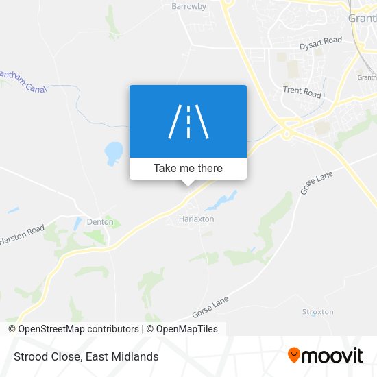 Strood Close map