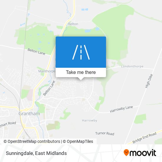 Sunningdale map