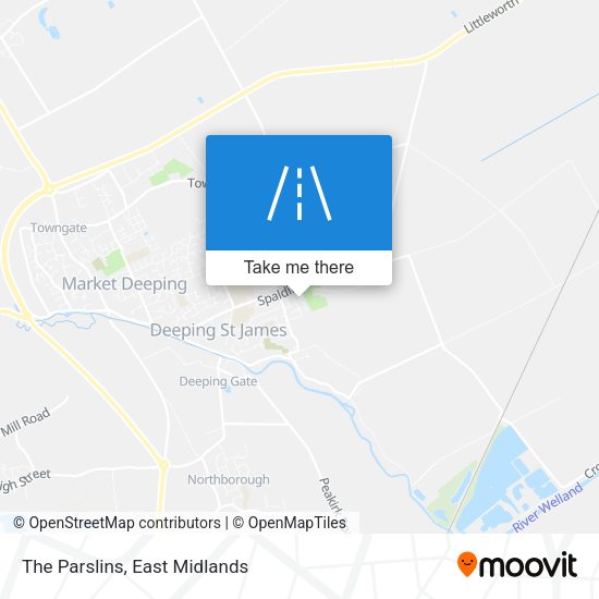 The Parslins map